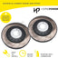 Front Cross Drilled Brake Disc Rotors for Audi SQ7 400mm Brake Disc Rotors