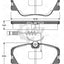 Front Disc Rotor And Brake Pads With Sensors For Mb W124 2.2L 93-96 Kit