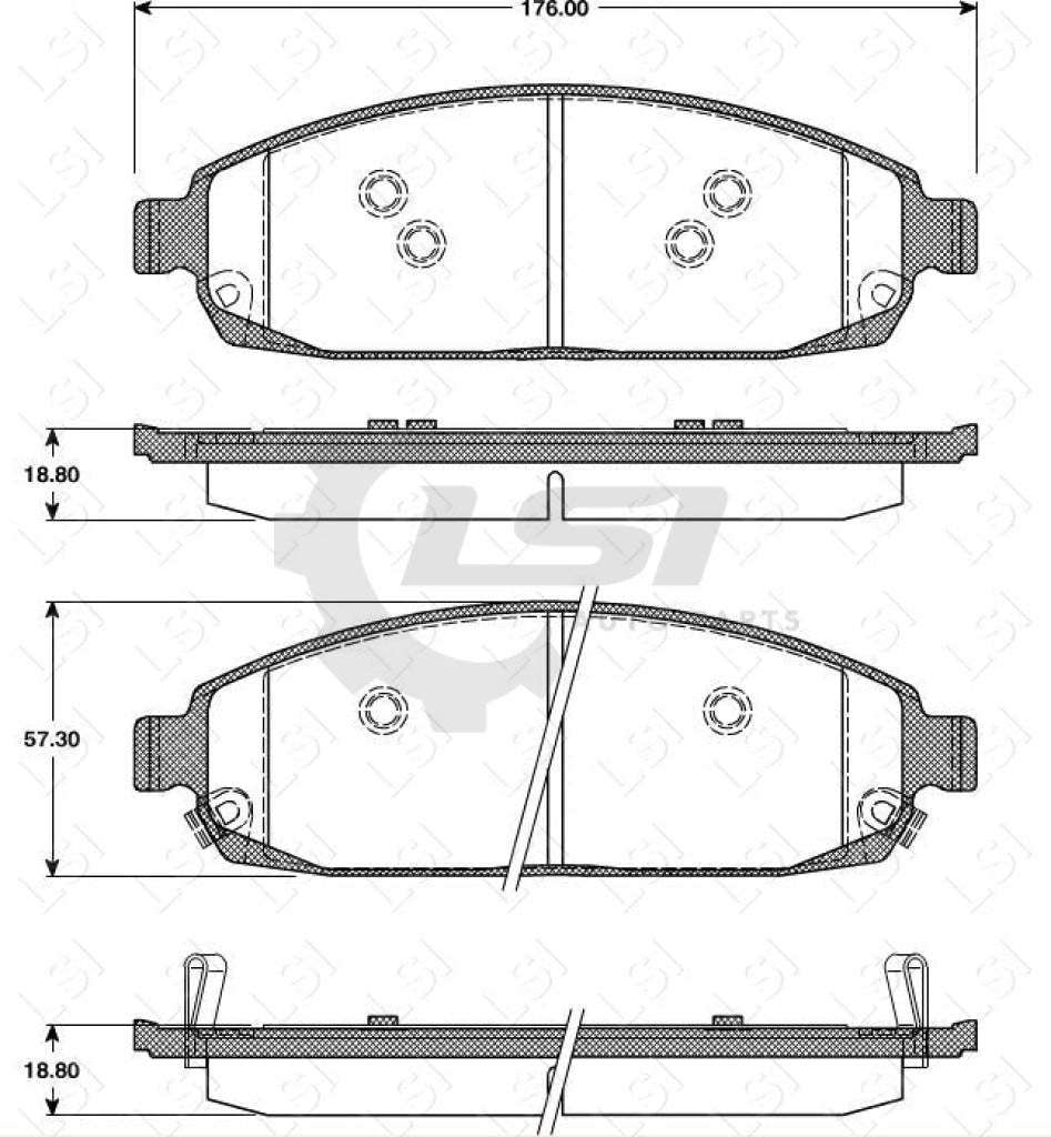Front Disc Rotors And Brake Pads For Jeep Grand Cherokee Iii Wh Wk 05-10 Kit