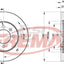 Front Disc Rotors And Brake Pads For Mg Mgf Rd 1.8 95-02 Lockheed Caliper Kit