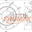 Front Disc Rotors+Bendix Brake Pads For Suzuki Grand Vitara Sq416 Sq420 98-05 Kit