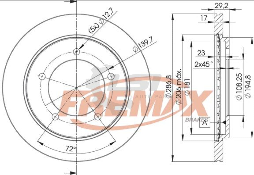 Front Disc Rotors+Bendix Brake Pads For Suzuki Grand Vitara Sq416 Sq420 98-05 Kit