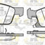 Front Disc Rotors + Brake Pads For Jeep Grand Cherokee Wk 3.0 3.6 5.7 13-16 350Mm Kit