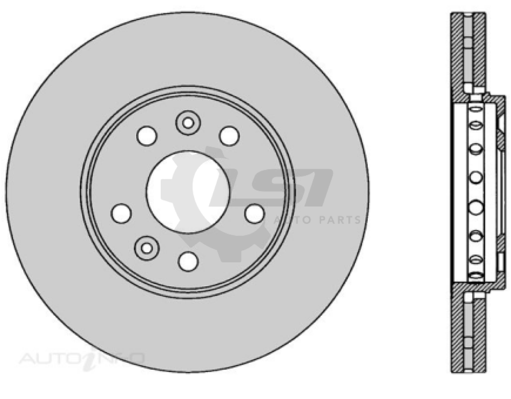 Front Disc Rotors Brake Pads For Renault Trafic X82 1.6L 2015-2021 Kit