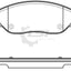 Front Disc Rotors Brake Pads For Renault Trafic X82 1.6L 2015-2021 Kit