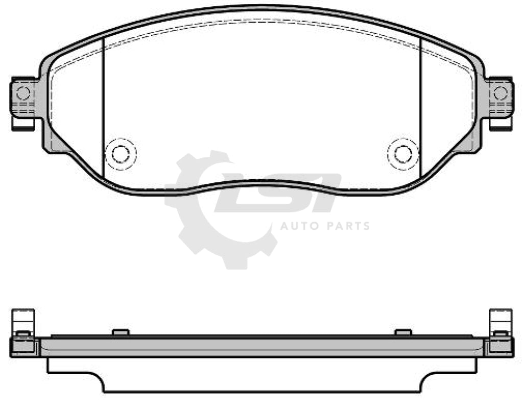 Front Disc Rotors Brake Pads For Renault Trafic X82 1.6L 2015-2021 Kit
