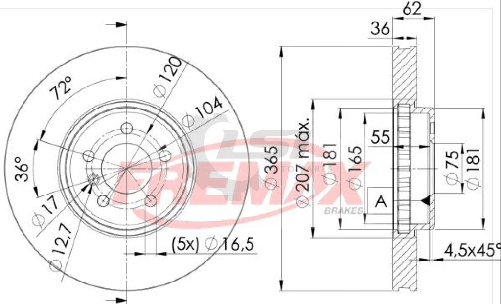 Front Disc Rotors+Brake Pads For Twin Pistons+Sensor Bmw X5 E70 4.4 4.8I 07- Brake Kit
