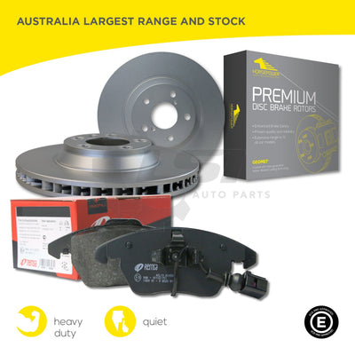 Front European Brake Pad + Sensor Disc Rotor For Bmw 325I 328I Z3 E36 91-98 Kit
