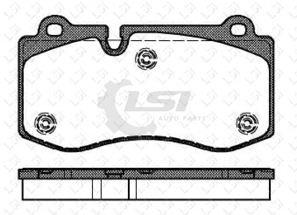 Front European Brake Pads And Cross Drilled Disc Rotors Set For Mb S350 W221 Kit