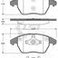Front European Brake Pads And Disc Rotors For Peugeot 308 Hdi 2008-2011 Kit