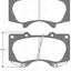 Front Genuine Toyota Brake Pads+ Hp Disc Rotors For Hilux 4Wd Ggn25 Supercharged Kit