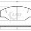 Front Heavy Duty Brake Pad + Disc Rotors For Hilux 2Wd Ln80 Ln90 Yn80 Rn 89-97 Kit