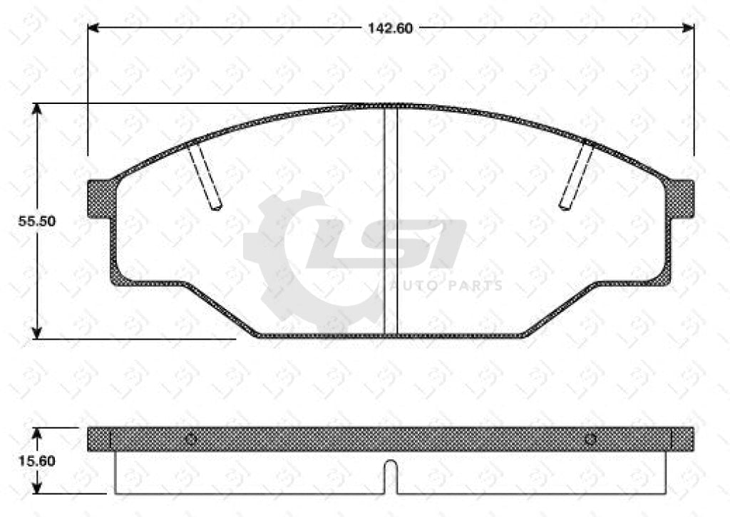 Front Heavy Duty Brake Pad + Disc Rotors For Hilux 2Wd Ln80 Ln90 Yn80 Rn 89-97 Kit