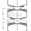 Front Heavy Duty Brake Pads And Disc Rotors For Hilux 4Wd Rn105 Ln106 Yn106 Landcruiser 70 Hzj Fzj
