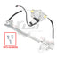 Front Lh Left Electric Window Regulator With Motor For Ford Falcon Au Ba Bf