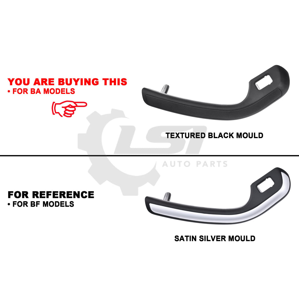 Front LH Passenger Inner Door Trim Handle Pull Grab + Switch Ford Falcon BA Door Pull Handle