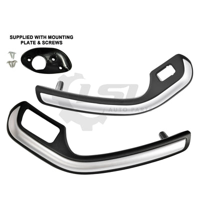 Front Pair LH + RH Inner Door Trim Handle Pull Grab For Ford Falcon BF 05~11 Door Pull Handle