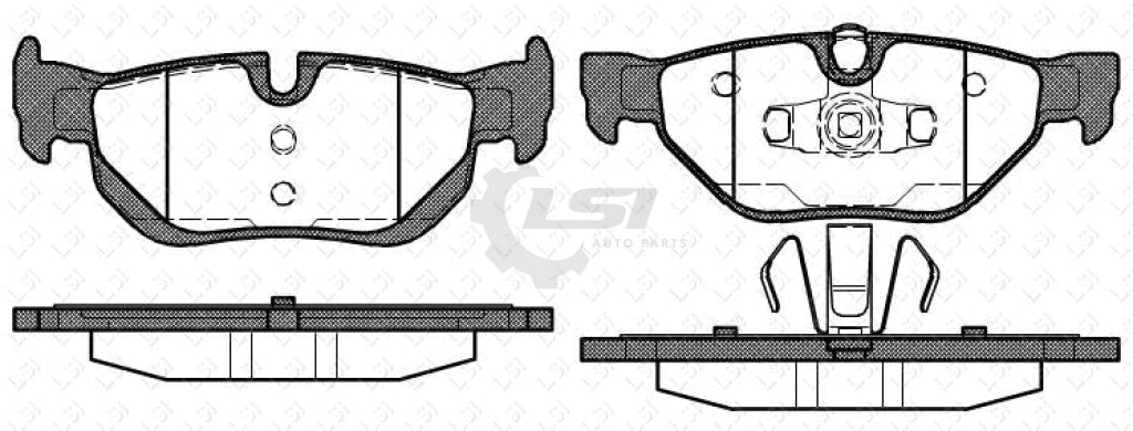 Front + Rear Brake Pad Rotor Full Set Sensor For Bmw 320 323 325 E90 92 06-15 Disc Kit
