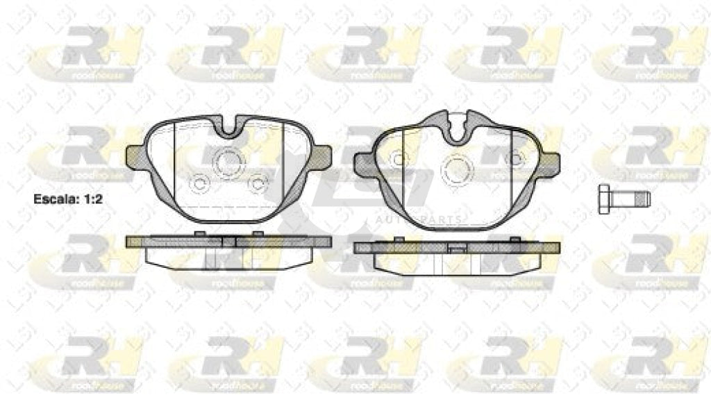 Front & Rear Brake Pads Disc Rotors With Sensors Full Set For Bmw X3 F25 328Mm Kit