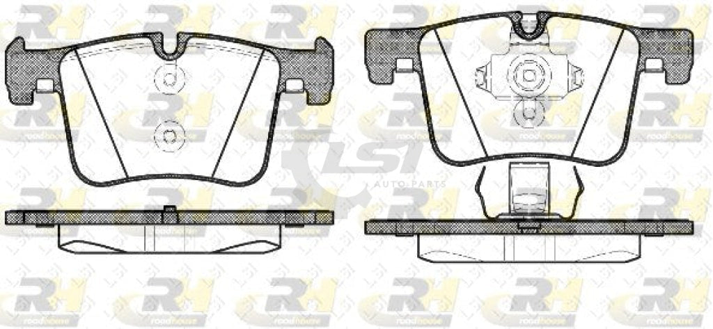Front & Rear Brake Pads Disc Rotors With Sensors Full Set For Bmw X3 F25 328Mm Kit