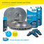 Full Set F+R Bendix Brake Pad + Disc Rotors For Holden Commodore Ss Vf V8 13-15 Kit