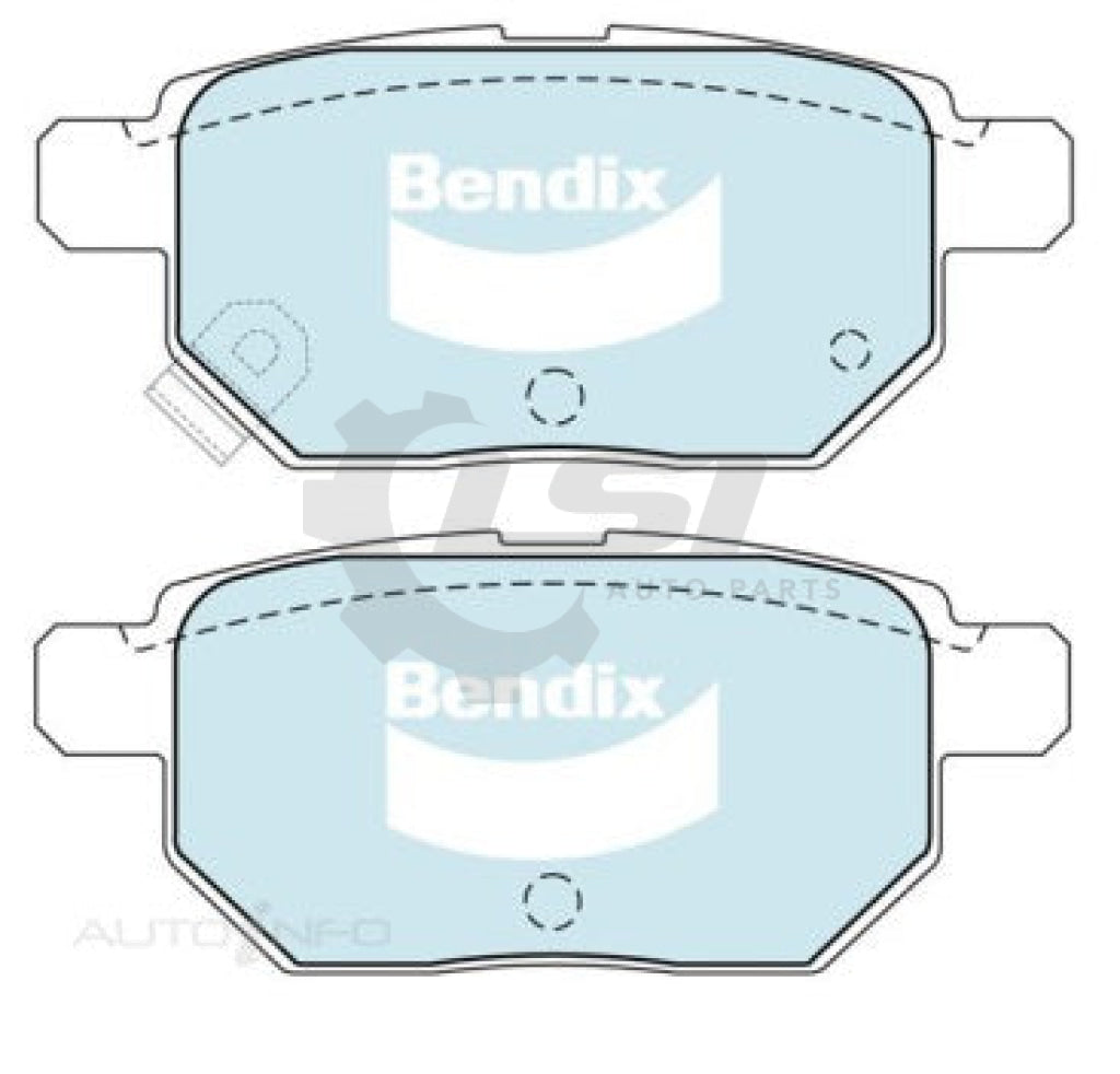 Full Set Front Rear Bendix Brake Pad And Disc For Corolla Zre152R Zre182R 07-18 Kit