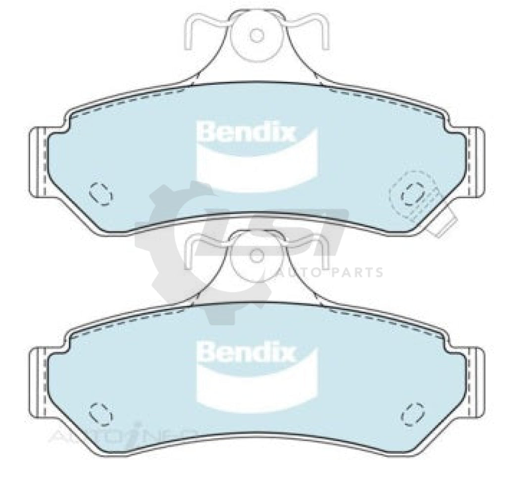 Full Set Front Rear Bendix Brake Pad Disc Rotor For Toyota Camry Acv40 2.4L Pbr Kit