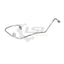 Genuine Landcruiser 100 Series 1Hd Fte 4.2 Diesel Injector No.4 Fuel Load Pipe 23704-17080