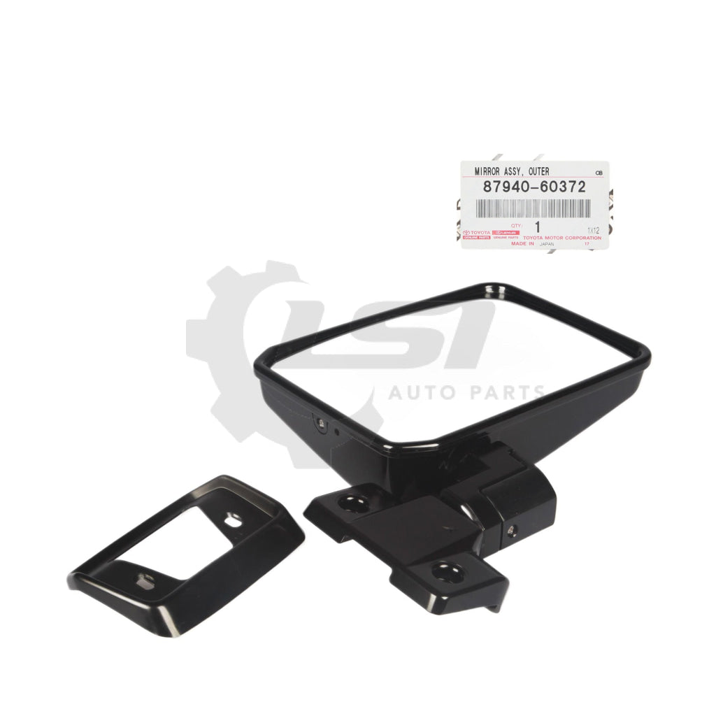Genuine Toyota Left Outer Rear View Door Mirror For LandCruiser 70 Series (79, 78, 75) – 87940-90K00