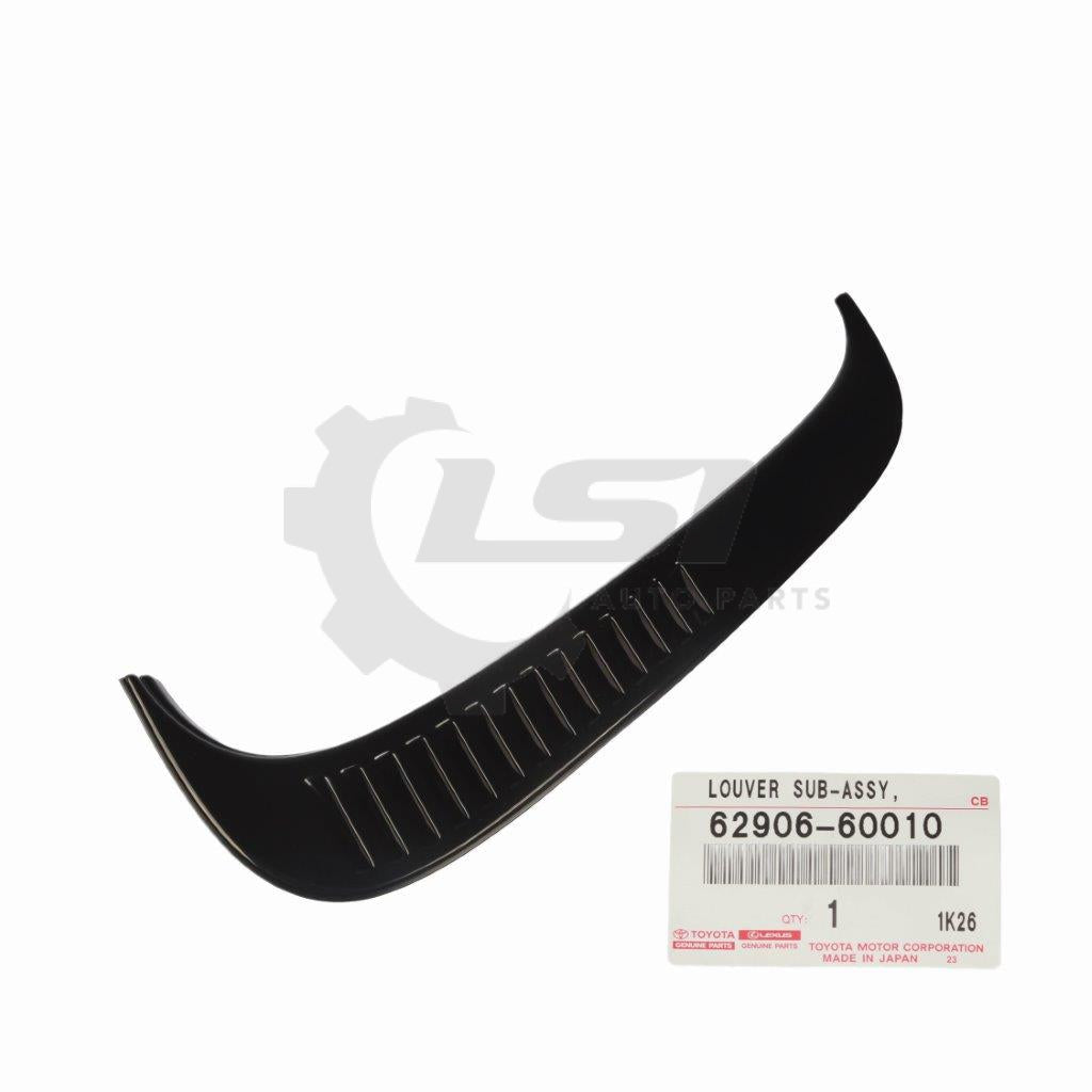 Genuine Landcruiser 80 Series Fj Fzj Hzj Hdj Rear Left Vent Solid Window Louvre
