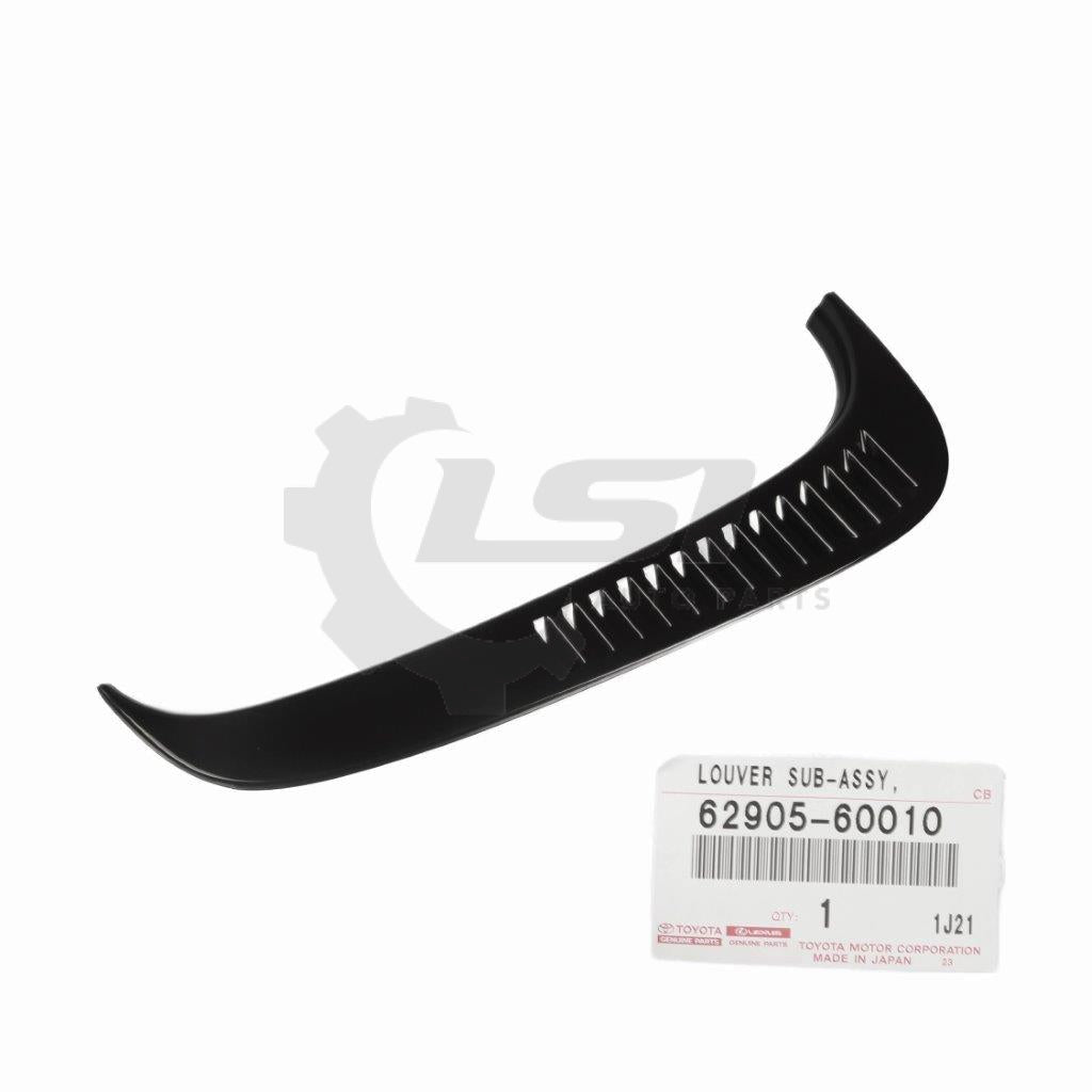 Genuine Landcruiser 80 Series Fj Fzj Hzj Hdj Rear Right Vent Solid Window Louvre Windows