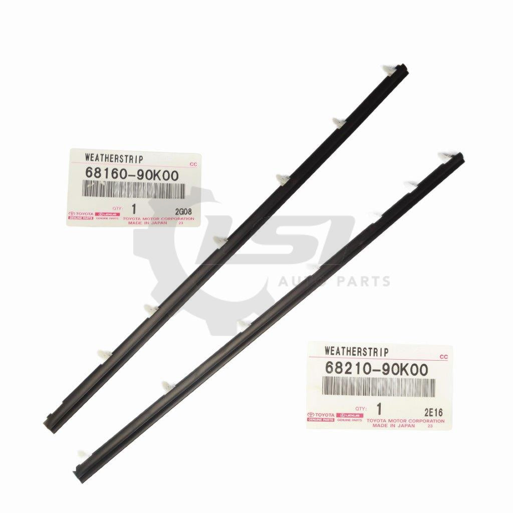 Genuine Landcruiser Hdj78 Hdj79 Hzj70 Front Outer Rh Lh Door Weatherstrip Set