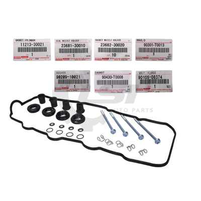 GENUINE Toyota Hilux D4D KUN26 1KD-FTV 1KD Injector Seal Rocker Cover Gasket Kit Gasket Kit