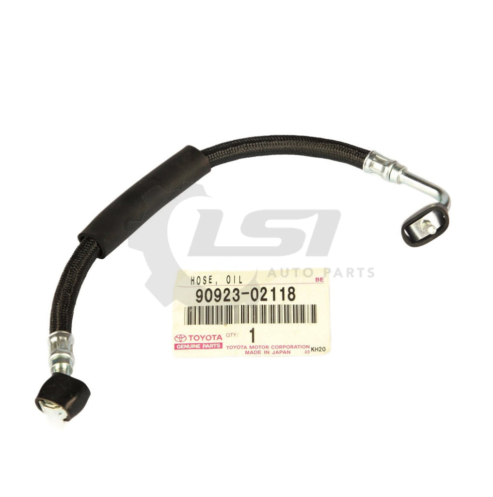 Genuine Toyota Hilux Ln147 Ln167 Ln172 5L 3.0 Alternator Vac Pump Inlet Oil Hose