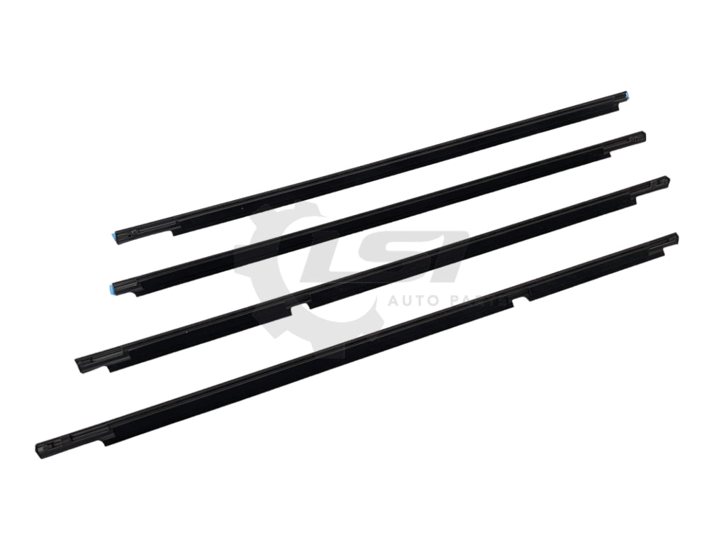 Genuine Toyota Landcruiser 100 105 Series Chrome Weatherstrips All Side Doors Weatherstrip