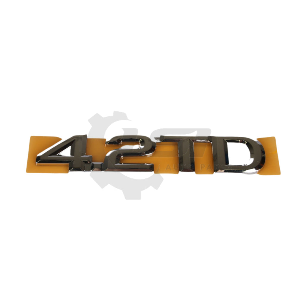Genuine Toyota Landcruiser 100 Series Hdj Back Door Name Badge 4.2Td Plate