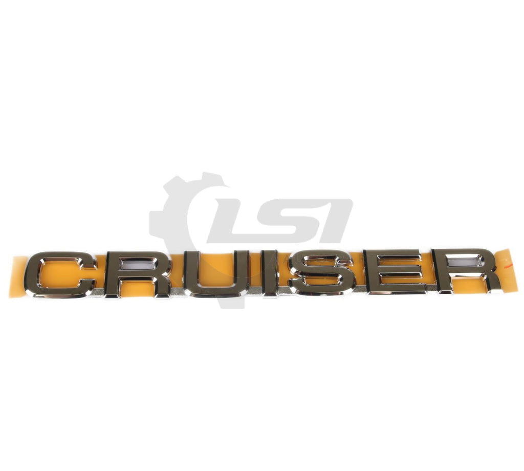 Genuine Toyota Landcruiser 100 Series Hdj Cruiser Badge Emblem Plate Tailgate