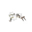 Genuine Toyota Landcruiser 40 45 47 Series Fj Bj Hj Cylinder Lock Set Key