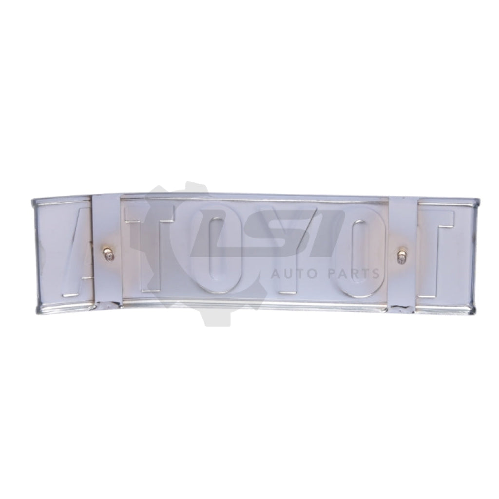 GENUINE Toyota LandCruiser 40 Series FJ40 FJ43 BJ Badge Emblem Plate w Rubber Pad Emblem