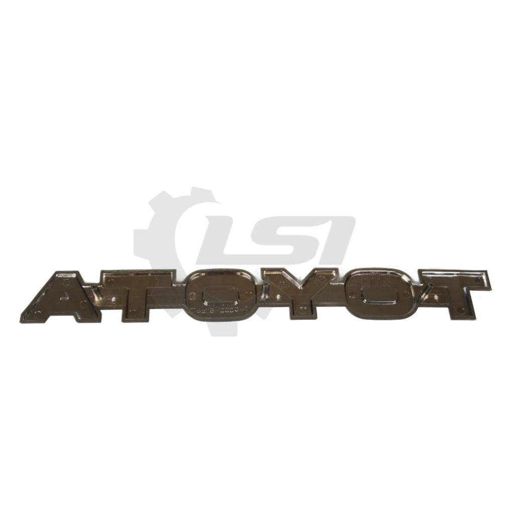 Genuine Toyota Landcruiser 40 Series Fj40 Fj43 Fj45 Grill Badge Emblem Plate