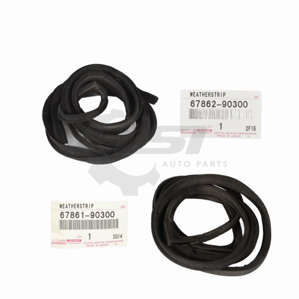 Genuine Toyota Landcruiser 40 Series J45 Hj47 Door Seal Rubber Front Rh Lh Kit
