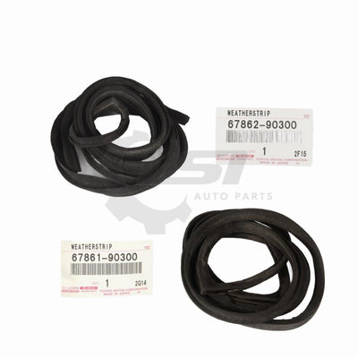 Genuine Toyota Landcruiser 40 Series J45 Hj47 Door Seal Rubber Front Rh Lh Kit