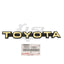 Genuine Toyota Landcruiser 45 40 Series Fj Hj Bj Front Grille Badge Emblem Plate 2-Pins 75321-90300