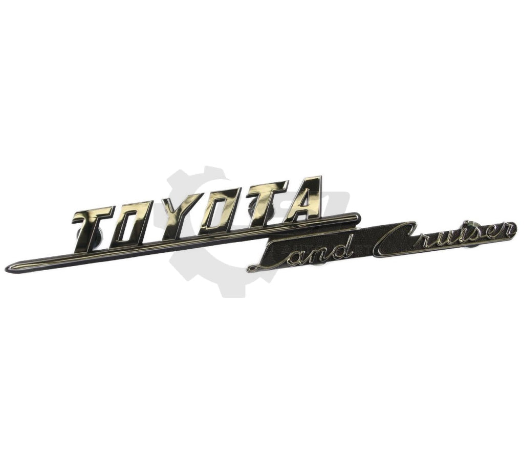 Genuine Toyota Landcruiser 45 40 Series Fj Hj Front Fender Badge Emblem Plate