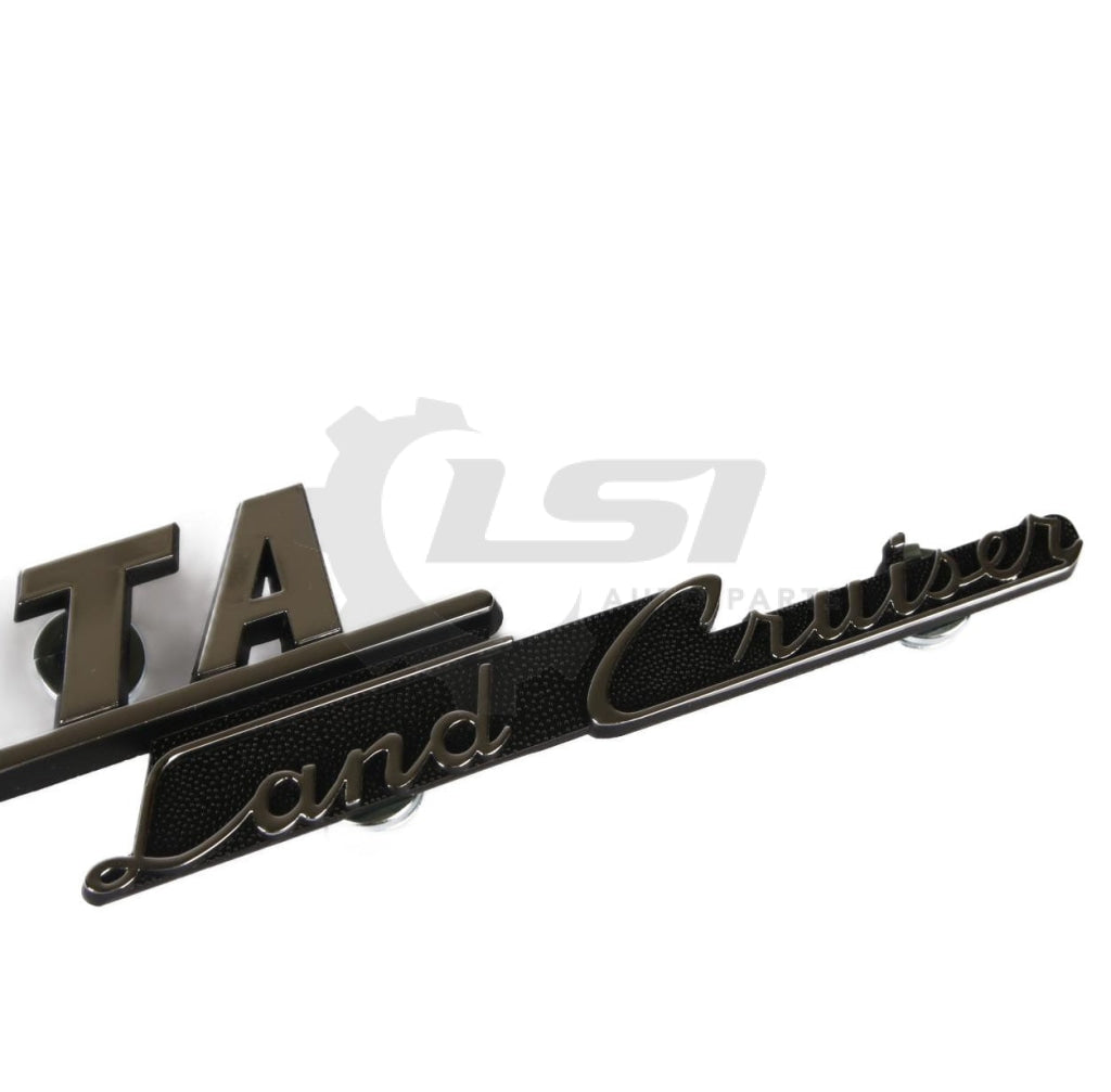 Genuine Toyota Landcruiser 45 40 Series Fj Hj Front Fender Badge Emblem Plate