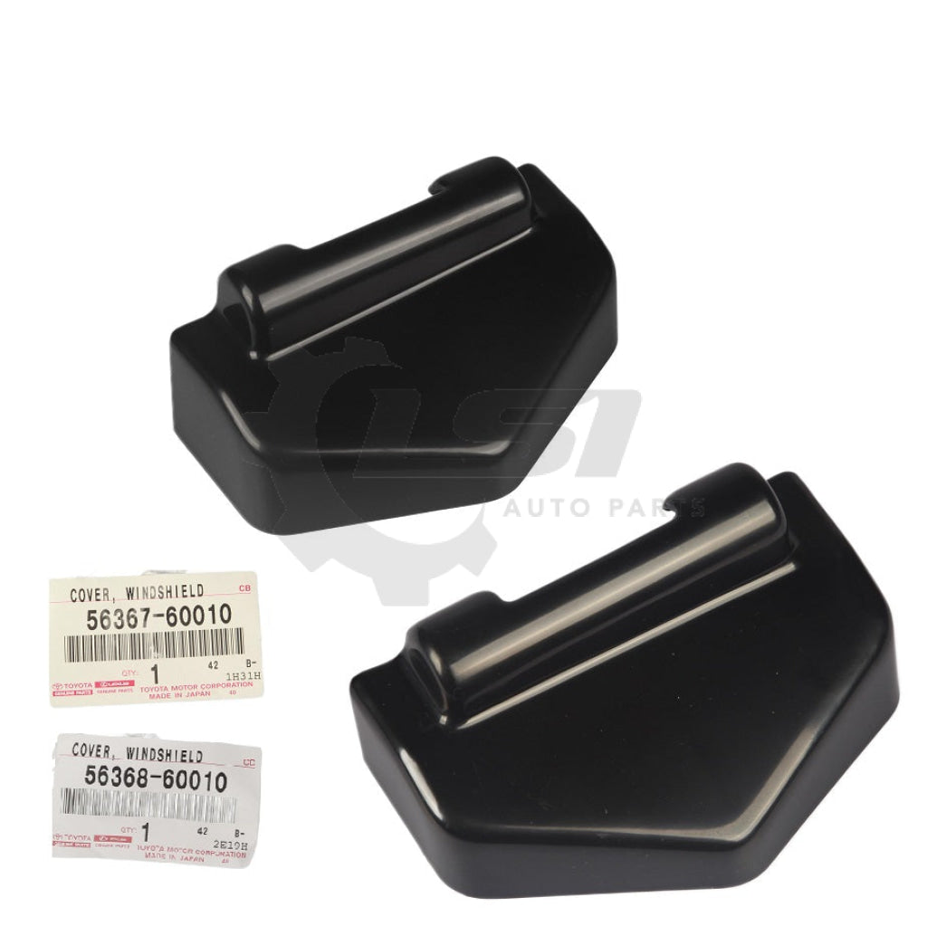 Genuine Toyota Landcruiser 70 75 Series Ute Folding Windscreen Hinge Cover Set