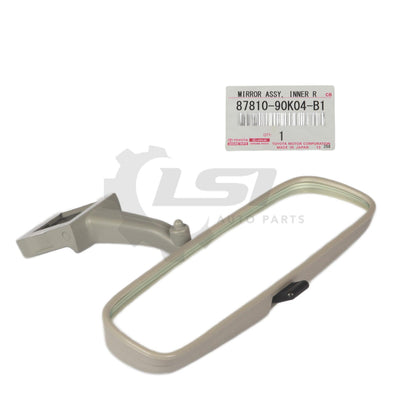 Genuine Toyota Landcruiser 70 Series Interior Rear View Mirror And Cover Grey