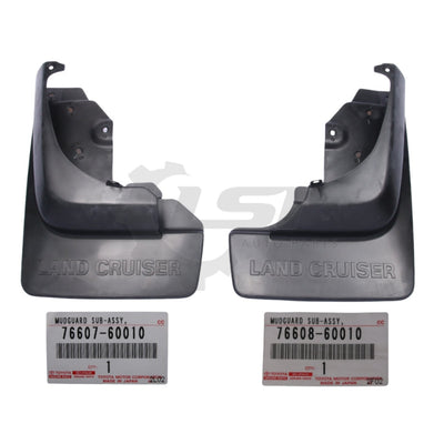 Genuine Toyota LandCruiser 80 Series HDJ FZJ FJ Rear Mudguard Mudflap Set Mudguard