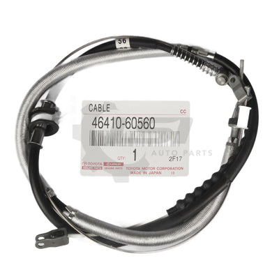 Genuine Toyota Landcruiser 80 Series Hdj Fzj Parking Handbrake Cable W Rear Disc Brake