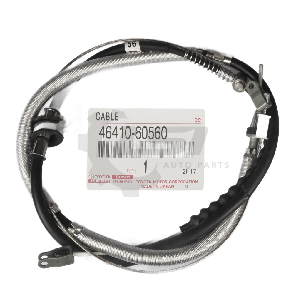Genuine Toyota Landcruiser 80 Series Hdj Fzj Parking Handbrake Cable W Rear Disc Brake